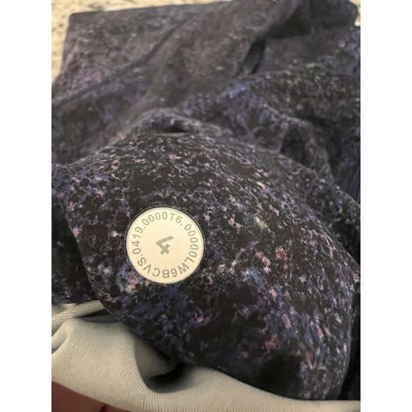 Lululemon Fast Free High Rise Crop II Nulux Polar Lights Womens 4 - Picture 4 of 5
